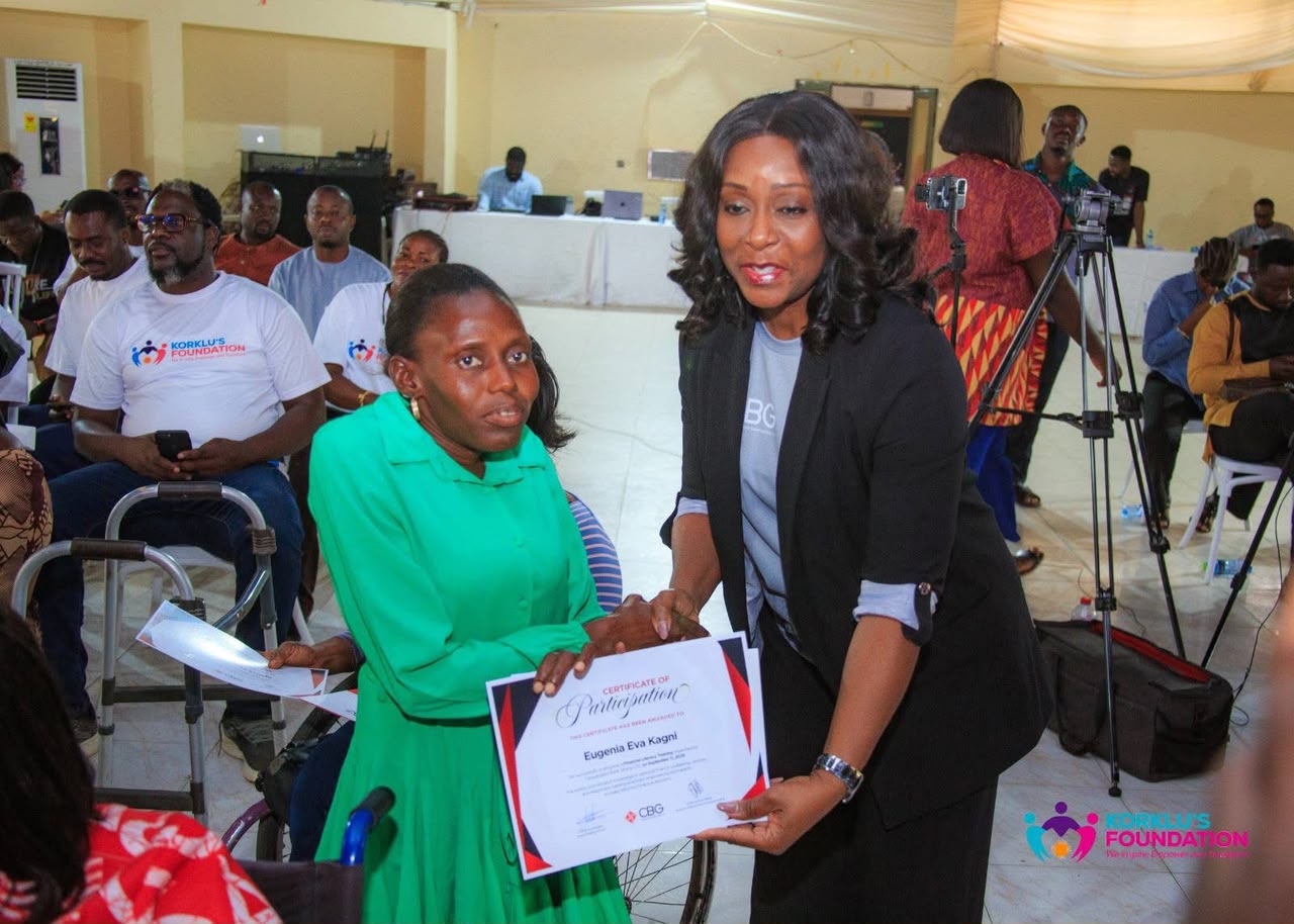 Korklu’s Foundation Empowers Persons with Disabilities Through Soft Loans in Partnership with CBG — project photo 4