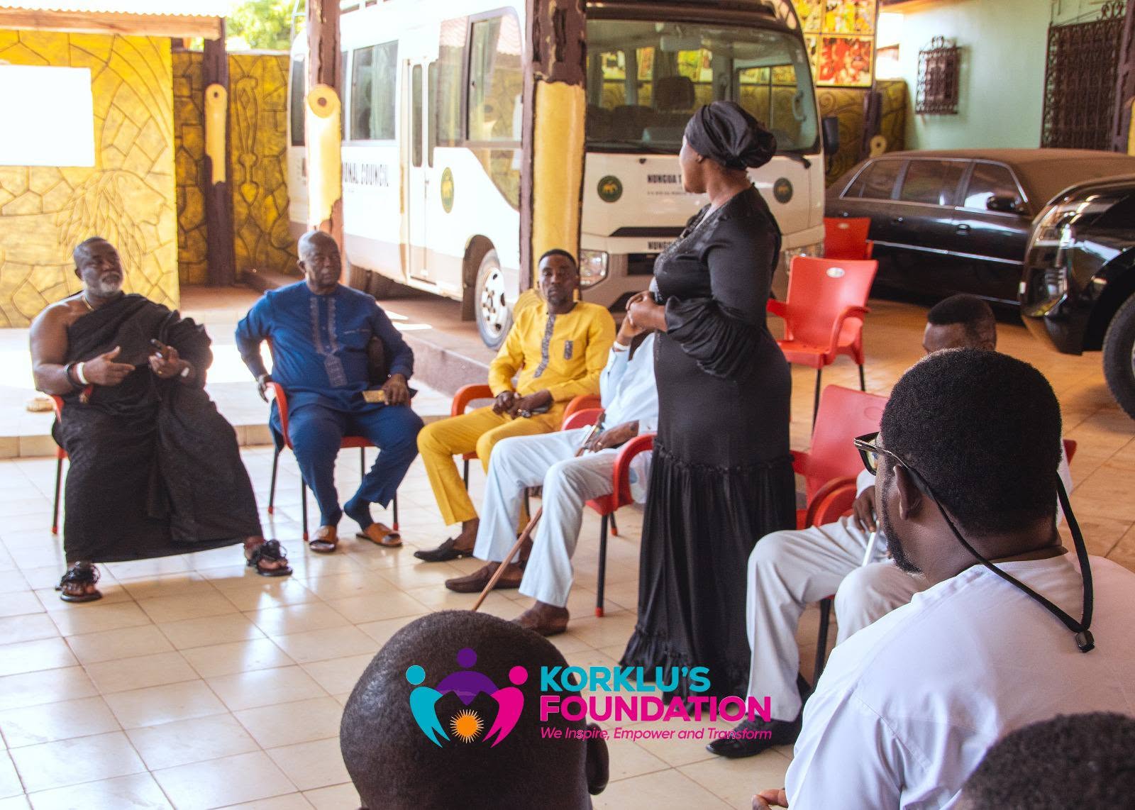 Korklu’s Foundation Presents New Year Donations to Nungua Traditional Council — project photo 5