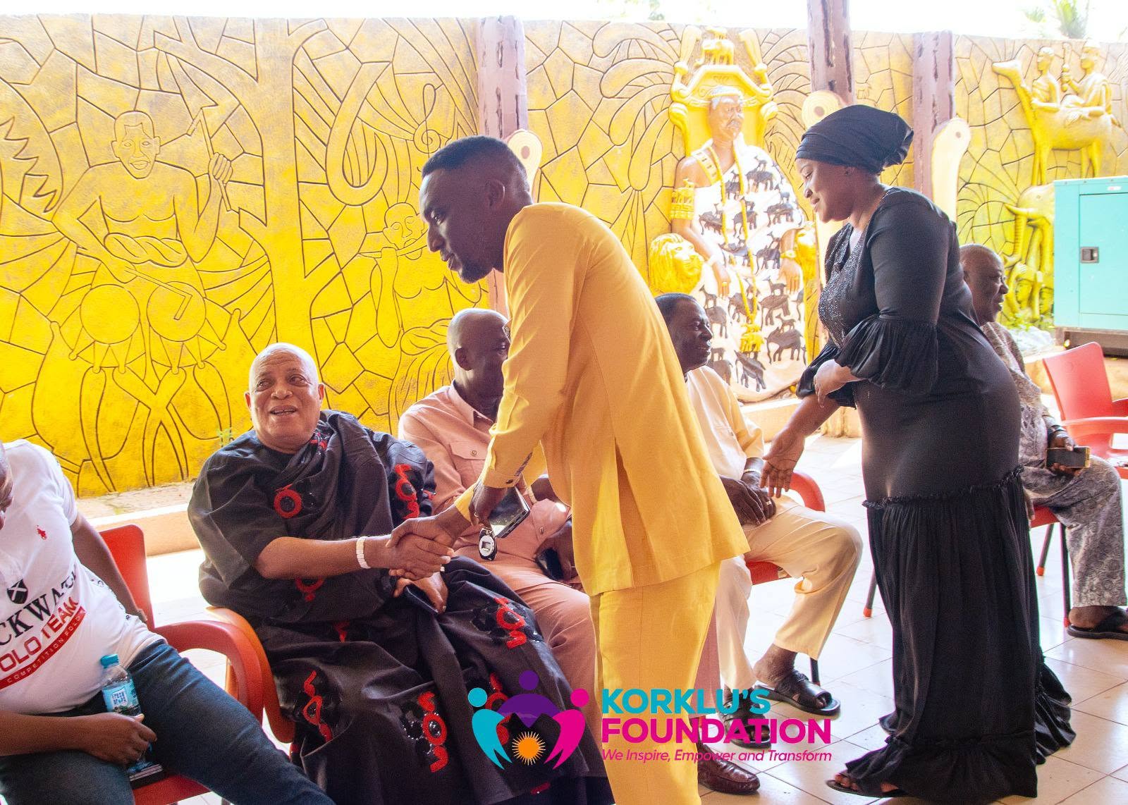 Korklu’s Foundation Presents New Year Donations to Nungua Traditional Council — project photo 6