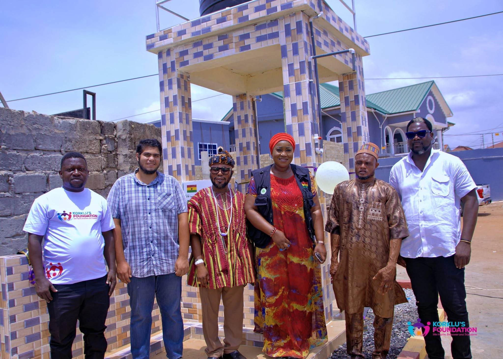 Korklu’s Foundation and Aldiaa Society Commission Mechanized Borehole to Address Water Challenges in Odikoman — project photo 3