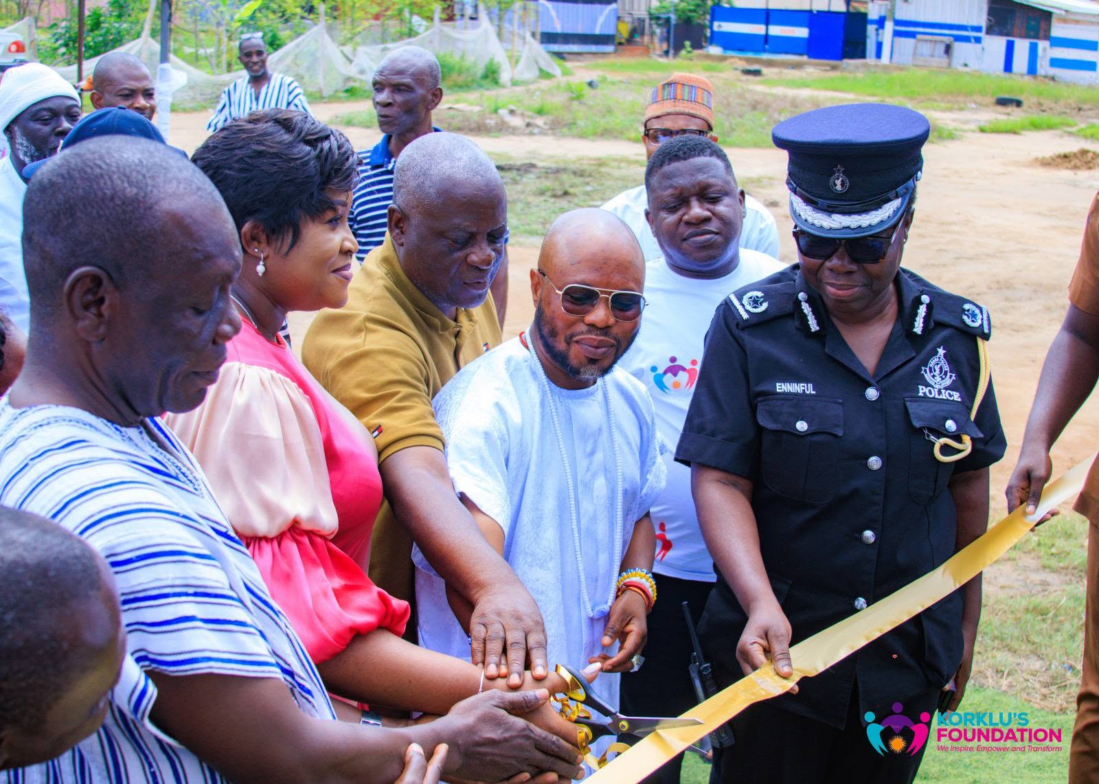 Commissioning the rehabilitated Nungua Police Station borehole