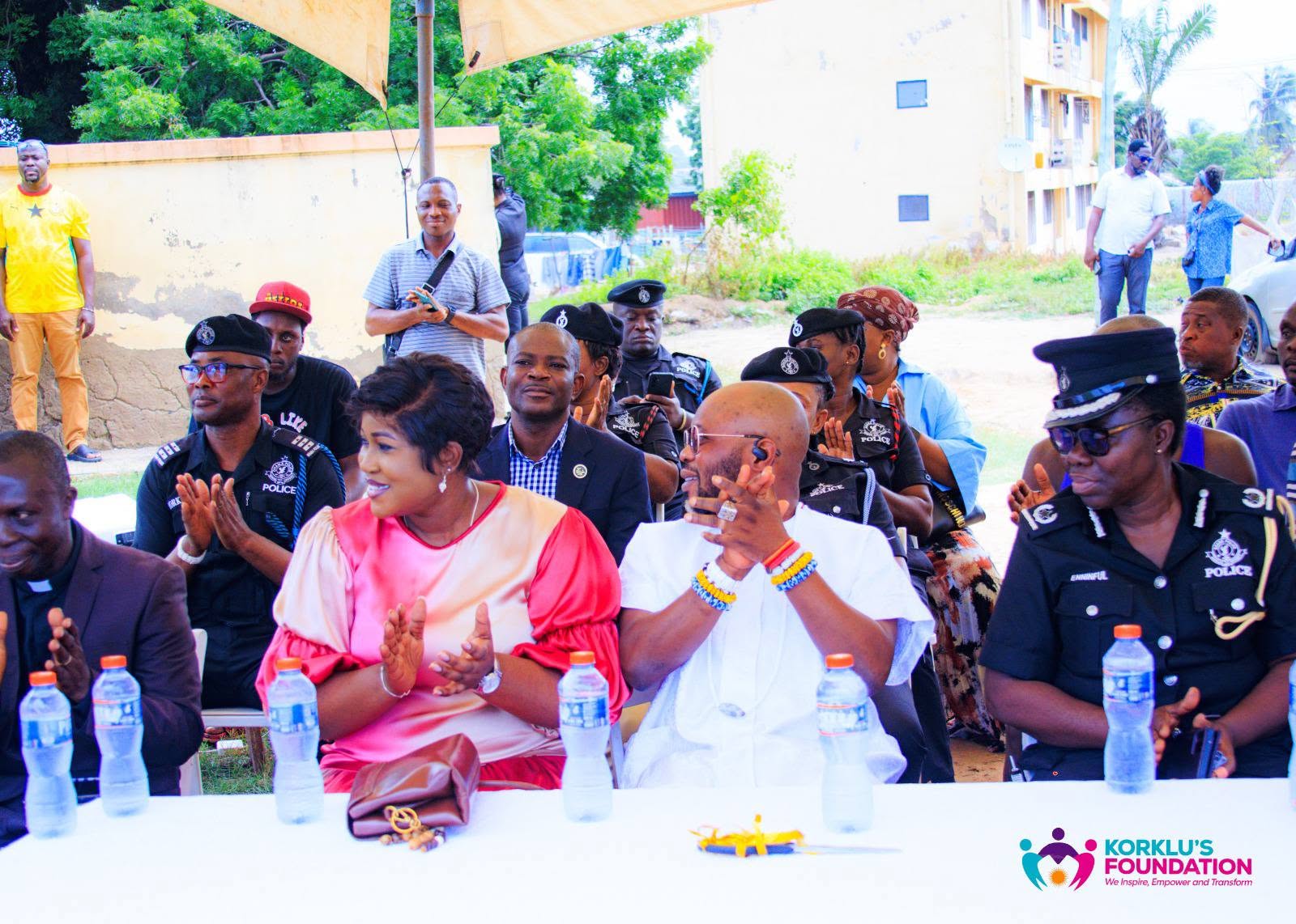 Korklu’s Foundation Commissions Rehabilitated Borehole at Nungua Police Station — project photo 4
