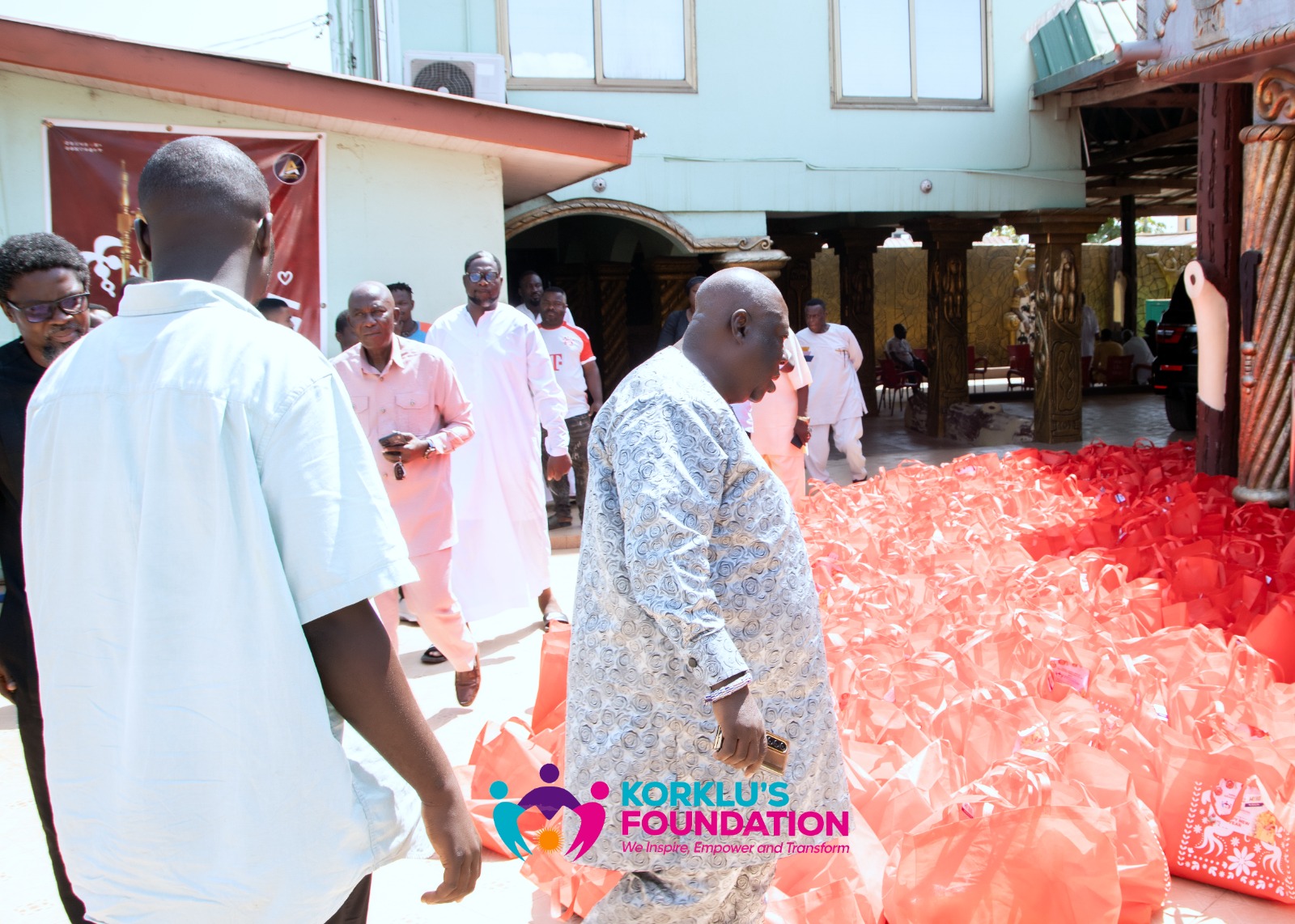 Korklu’s Foundation outreach — moment 76